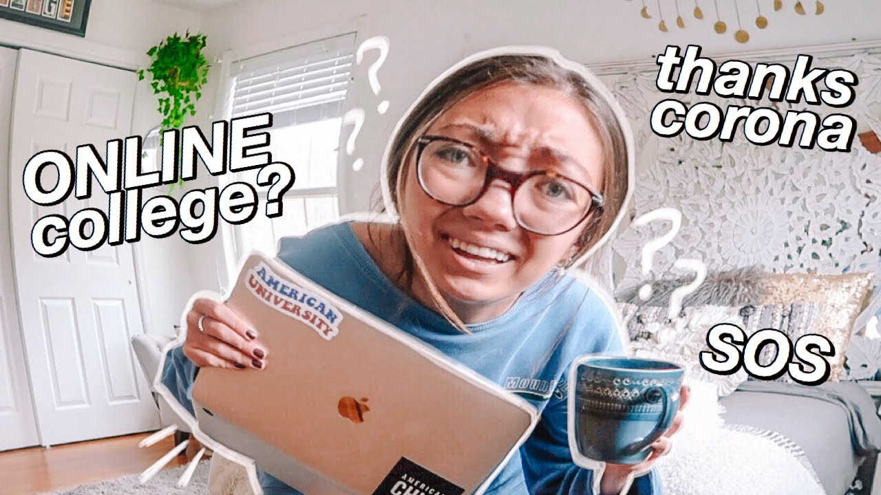 first day as an ONLINE college student…