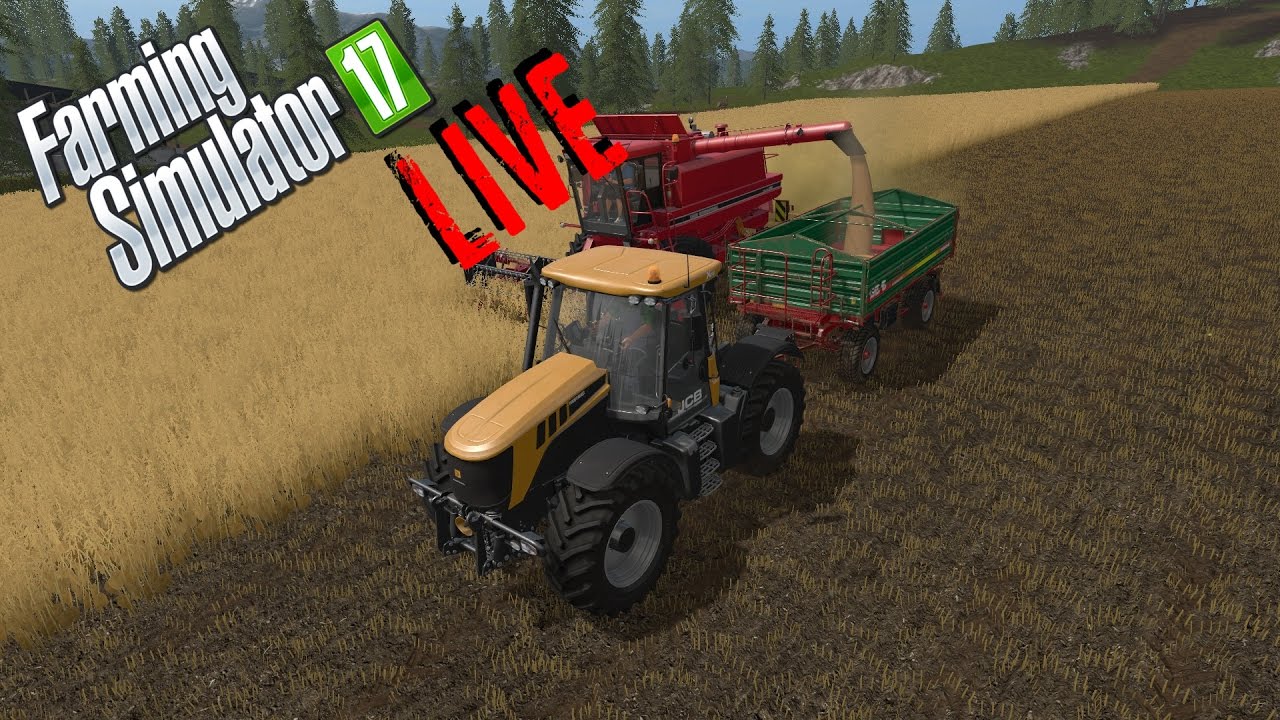 live stream archive 26/10/16 | Farming Simulator 17 |  bean the great soya Bean harvest