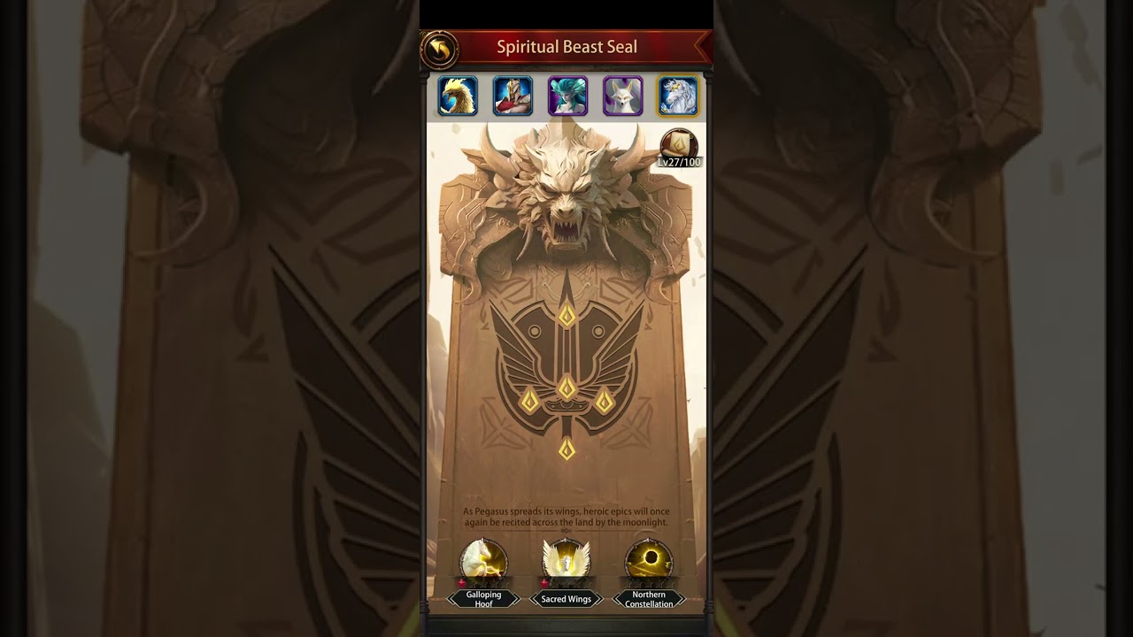 Evony Spiritual Beast Seals buffs walkthrough, do's and don'ts