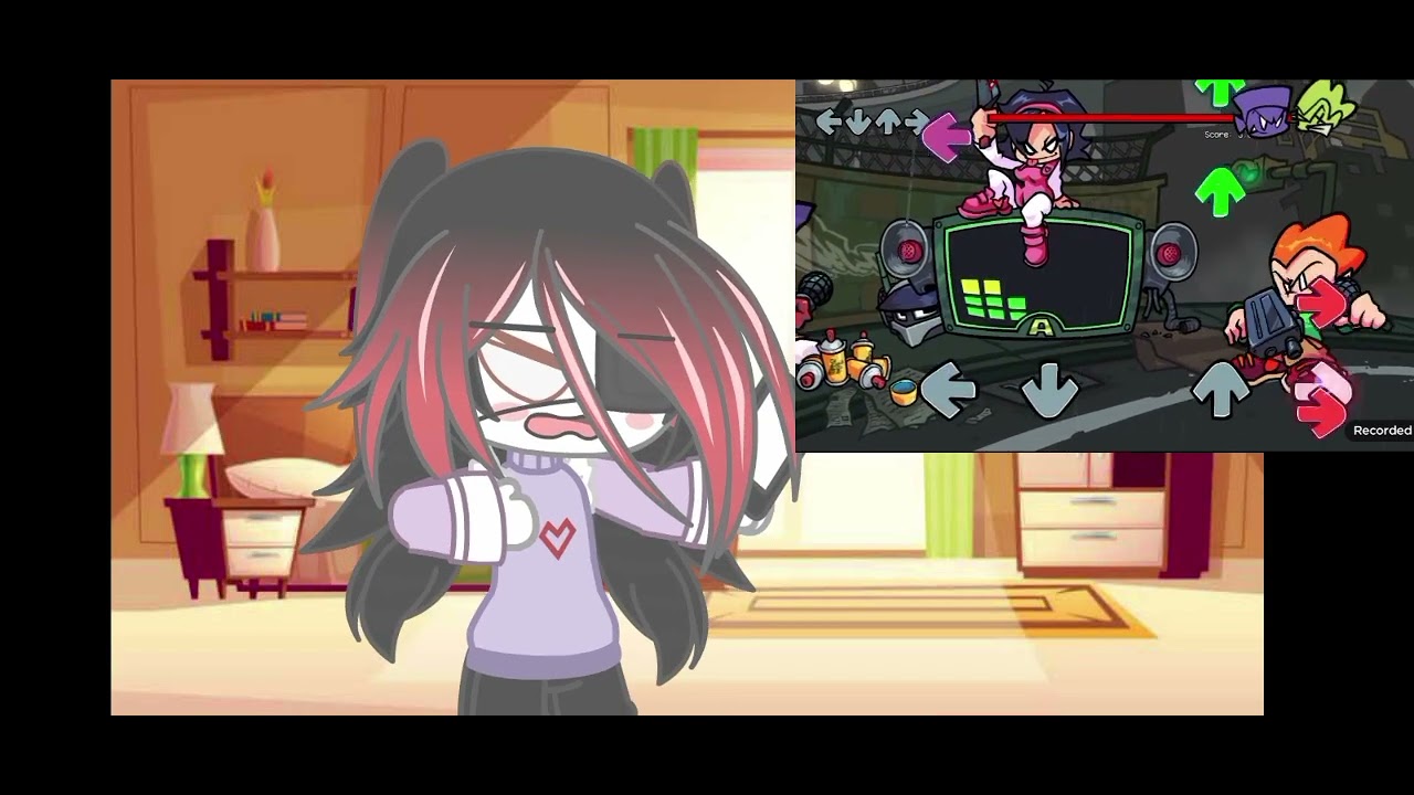 || Past SAKURA plays Friday Night Funkin || [She ragequit]