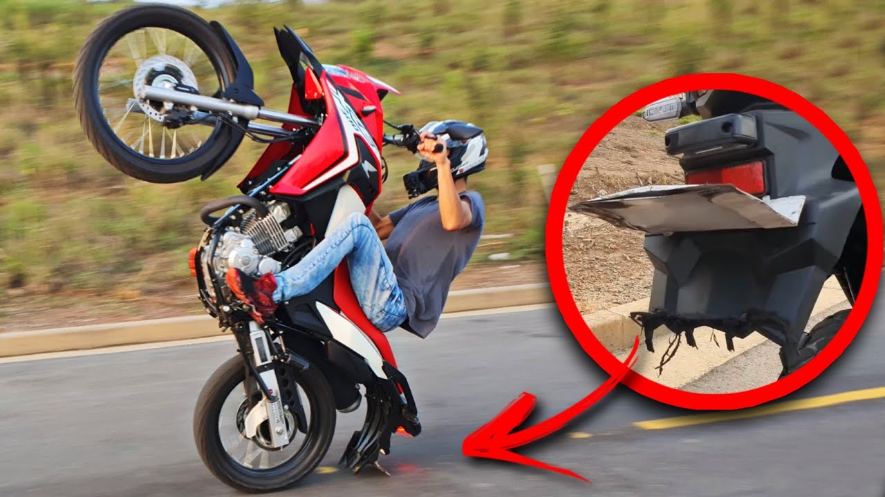 RASPANDO A PLACA FAKE DA XRE 300