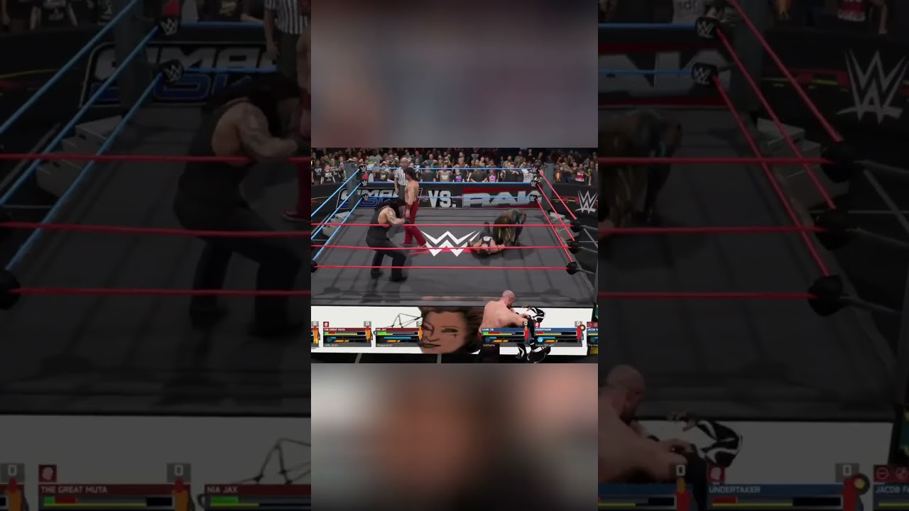 Intense Wrestling Match Ends in Quick Count Out #shorts
