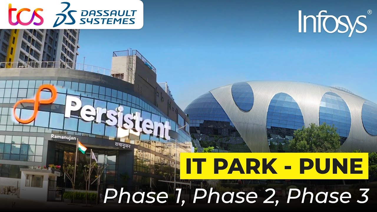 Pune Hinjewadi IT Park - PHASE 1, 2, 3 Tour in 4K | All IT Companies in Pune