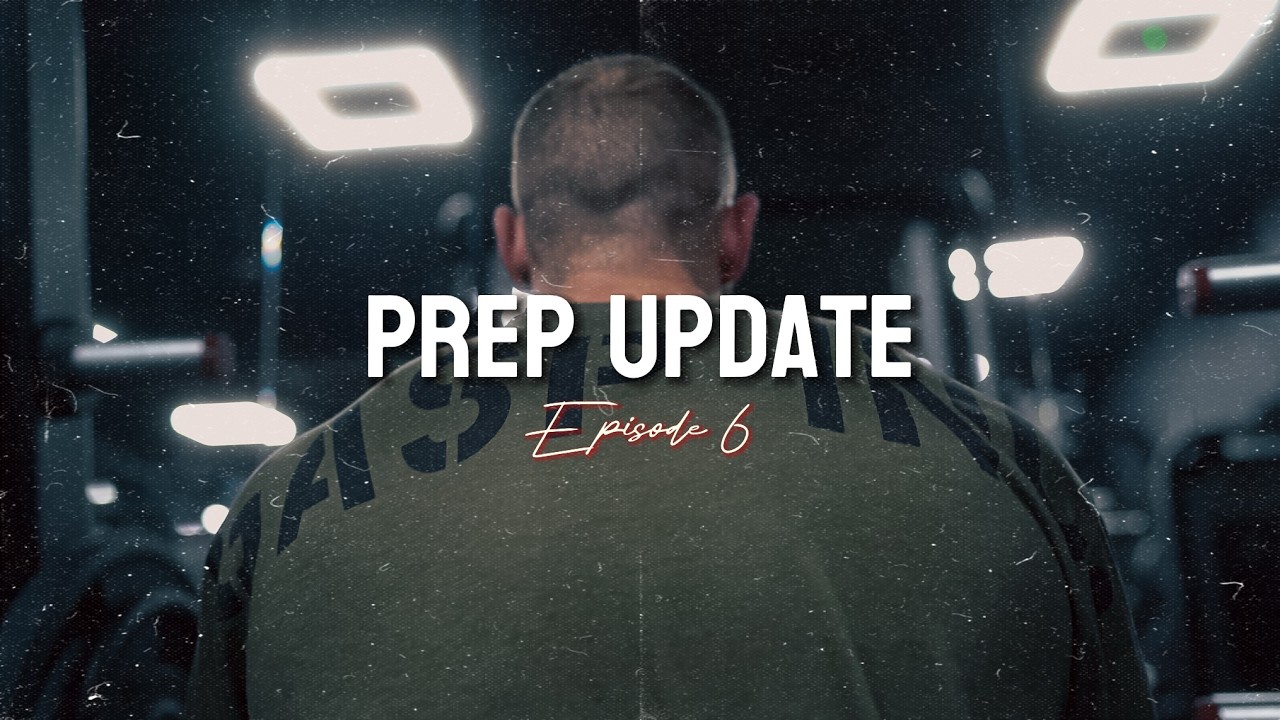 EPISODE 6 | 7.5 WEEKS OUT &ndash; Push Training, Macros & Physique Check