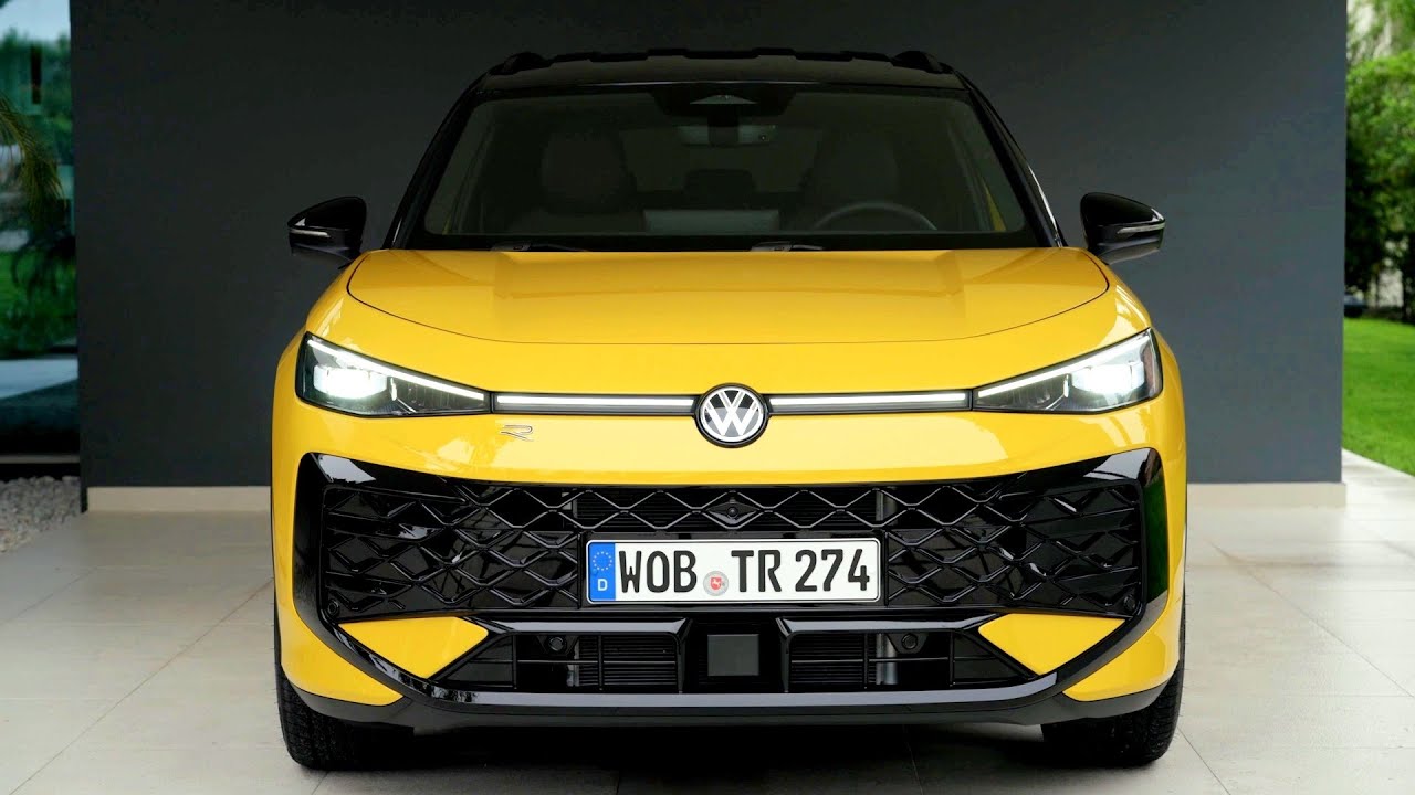 New Volkswagen T-Roc 2026 | Exterior R-Line | Canary Yellow