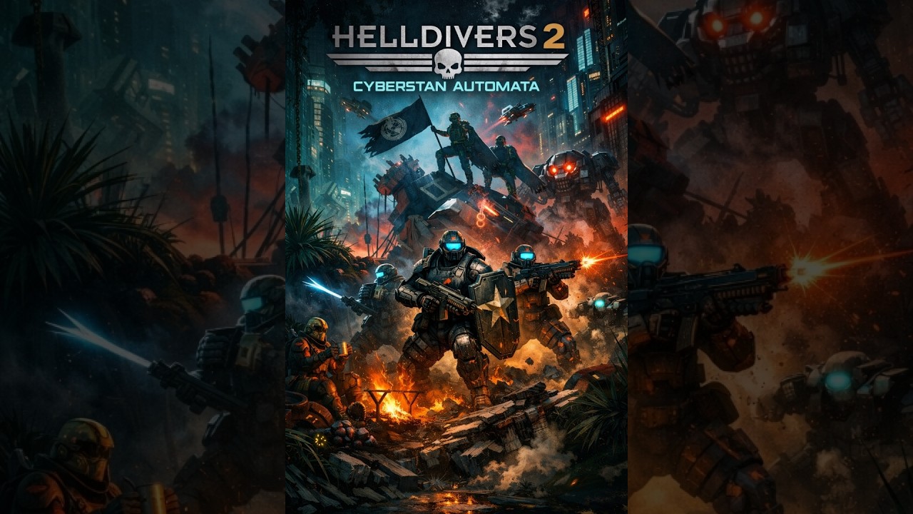 !! HELLDIVERS 2 EL NOVATO EN CYBERSTAN !!