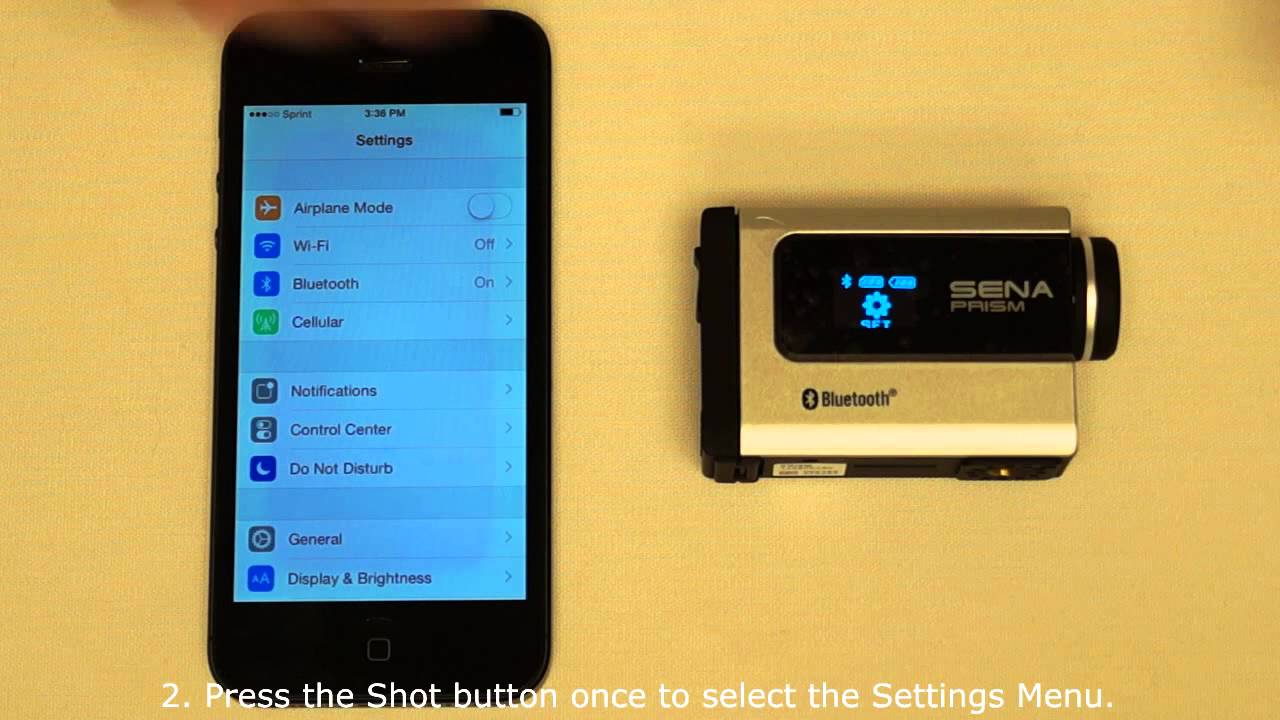 Sena Prism How To Video (Smartphone App)