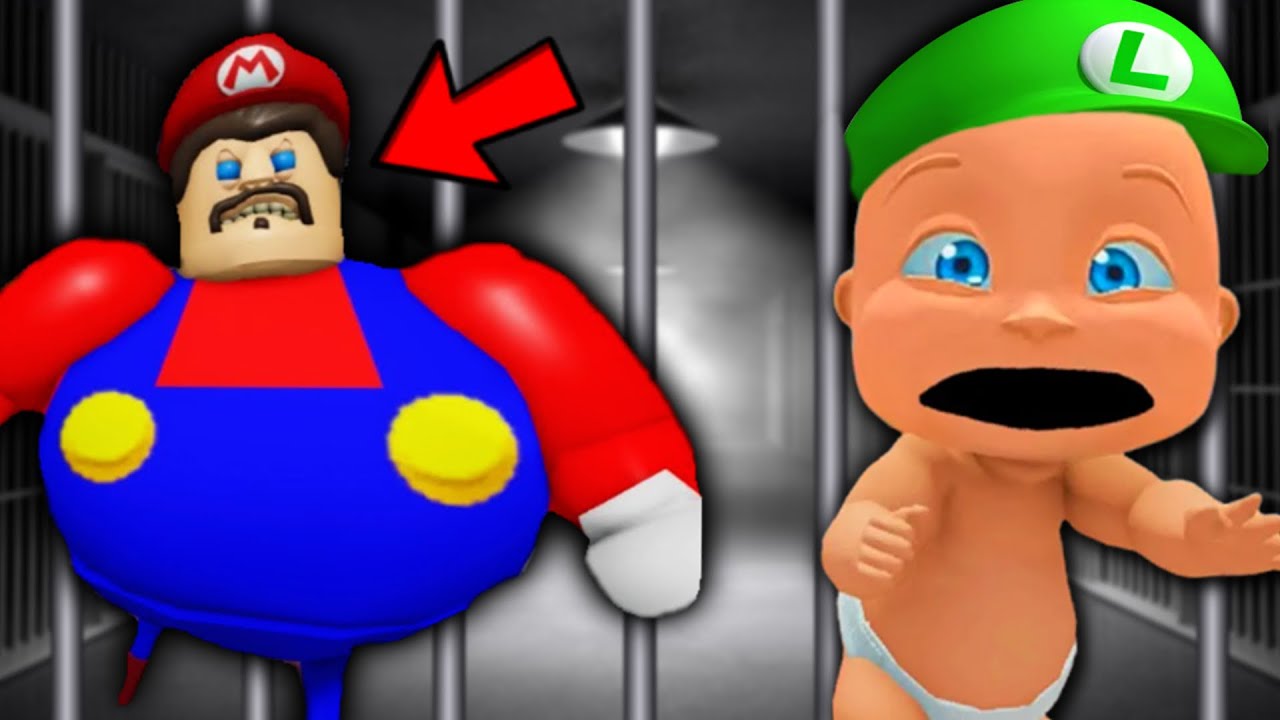 Baby Escapes EVIL Mario!