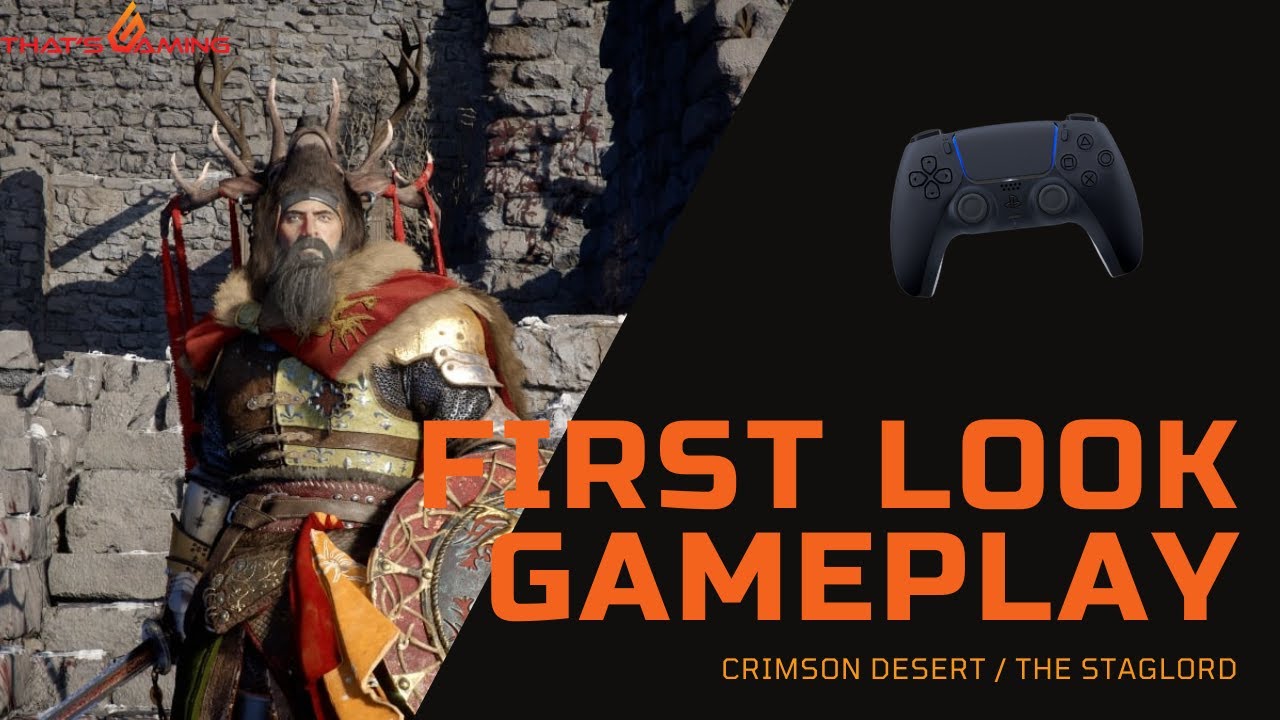 The Epic Fight With The Crimson Desert Staglord