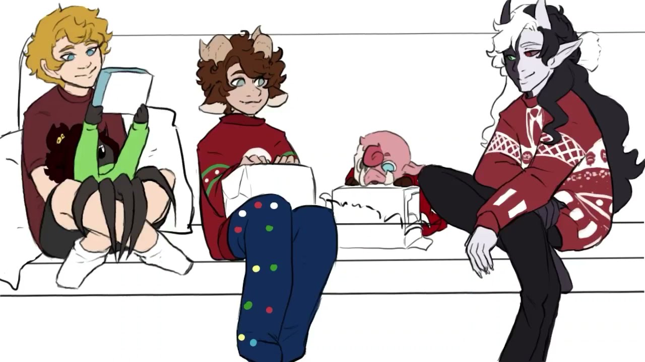 Happy Holidays [DreamSMP Animation, Bench Trio]