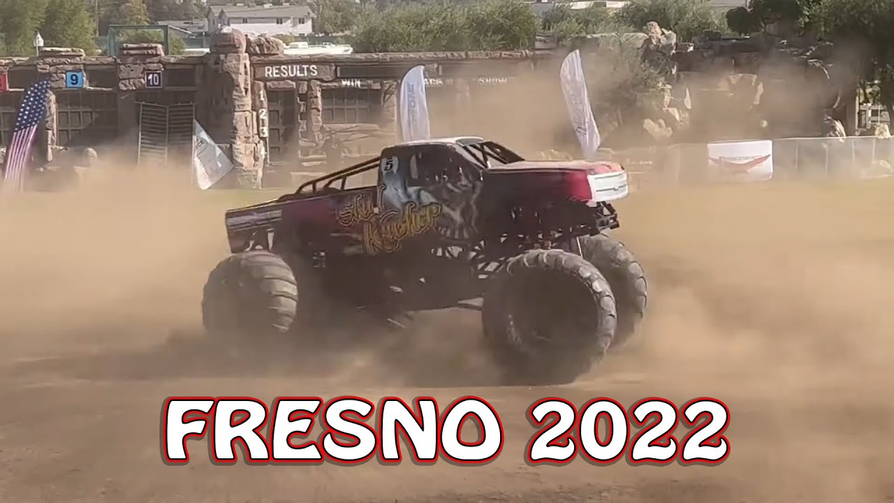 Skull Krusher and Scattered Monster Truck Highlights - Fresno, CA 2022!