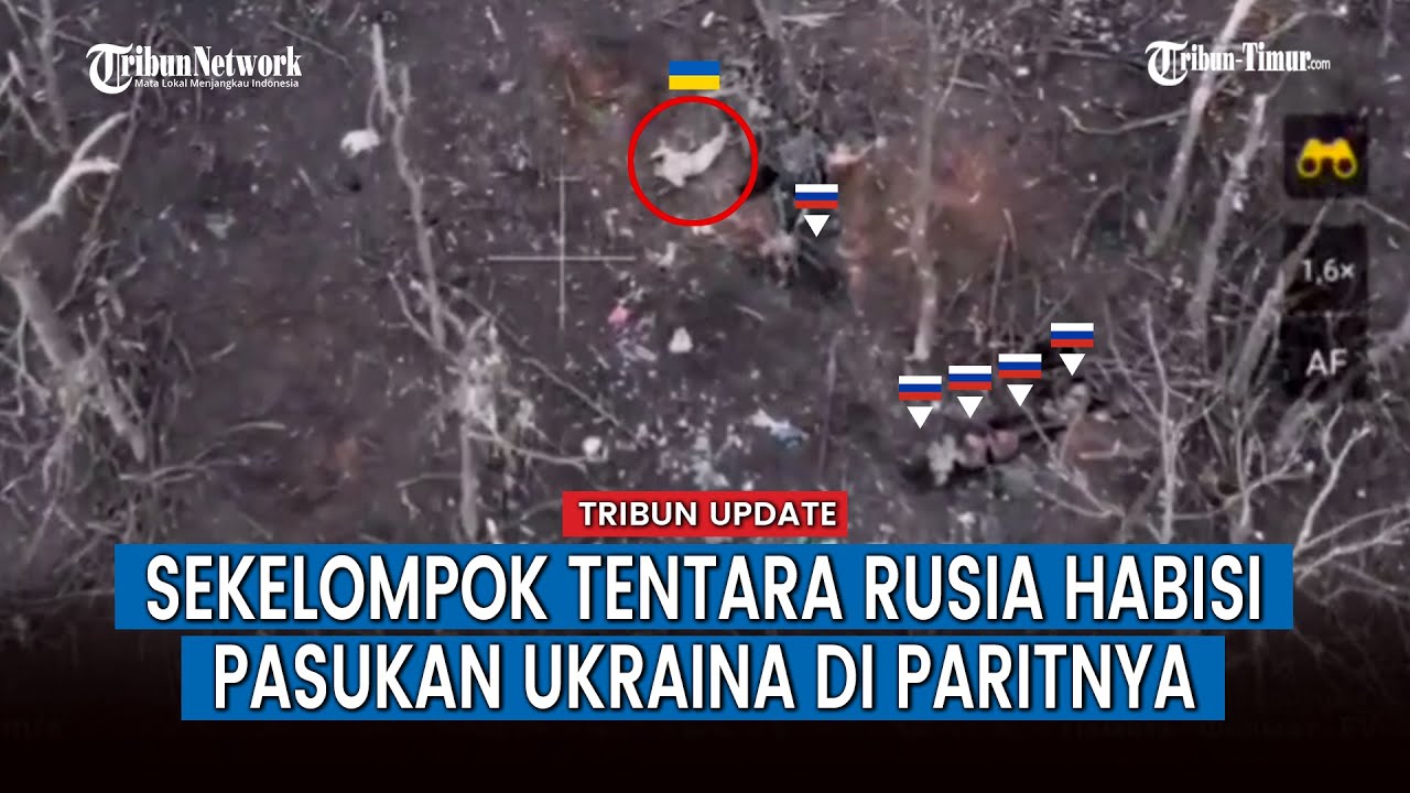 FULL, Pasukan Putin Intens Gempur Lubang Persembunyian Ukraina di Klescheevka