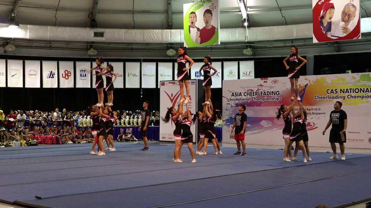 ★ACIC 2016 & CASNCC 2016 62 Team Cheer - Open All Girl L4 Calyx All Girls MAS [HD]