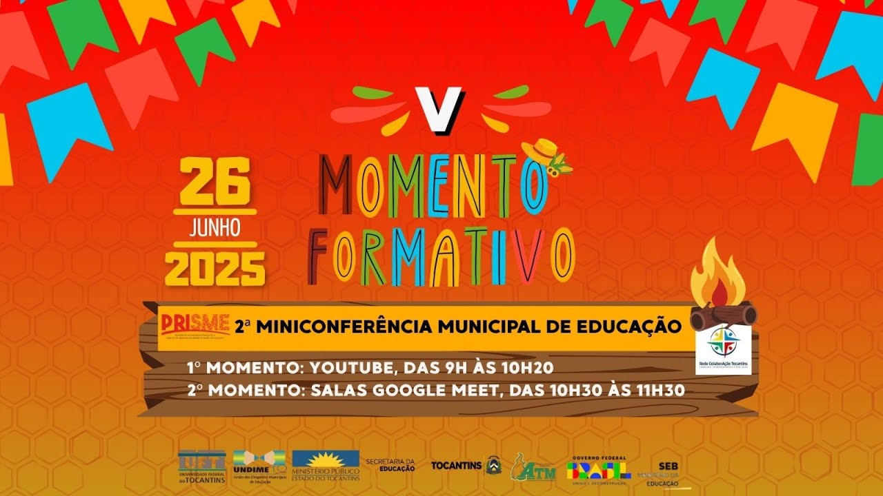 V MOMENTO FORMATIVO: II Miniconferência Municipal de Educação
