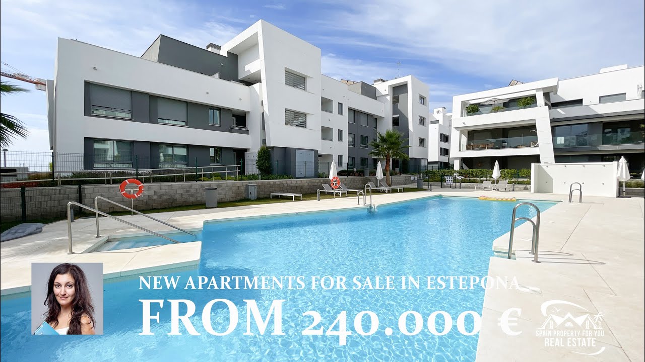 New apartments for sale in Estepona. Costa del Sol. Spain.