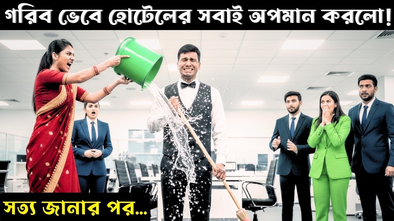 যাকে গরিব ভেবে হোটেল থেকে তাড়িয়ে দেওয়া হলো… পরে জানা গেল তিনিই সেই হোটেলের আসল মালিক! 😳