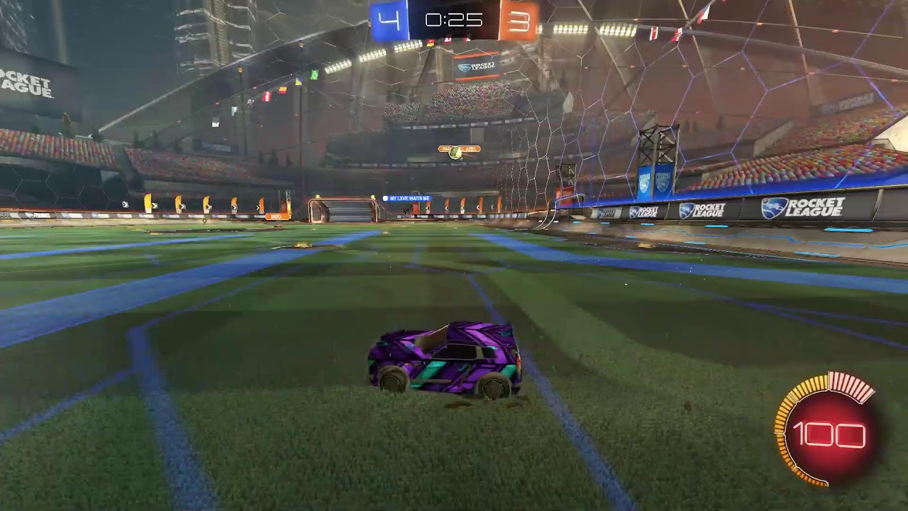 Rocket League training arc (training + pp)