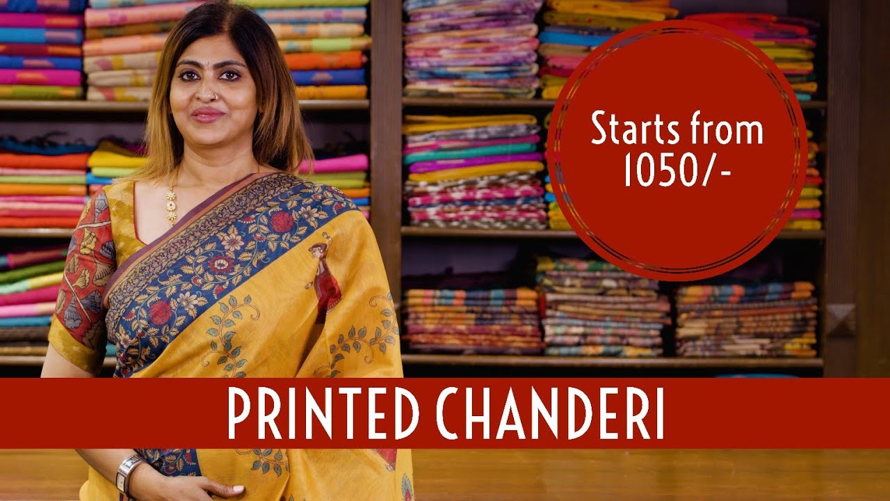 Printed Chanderi | Starts from 1050/-