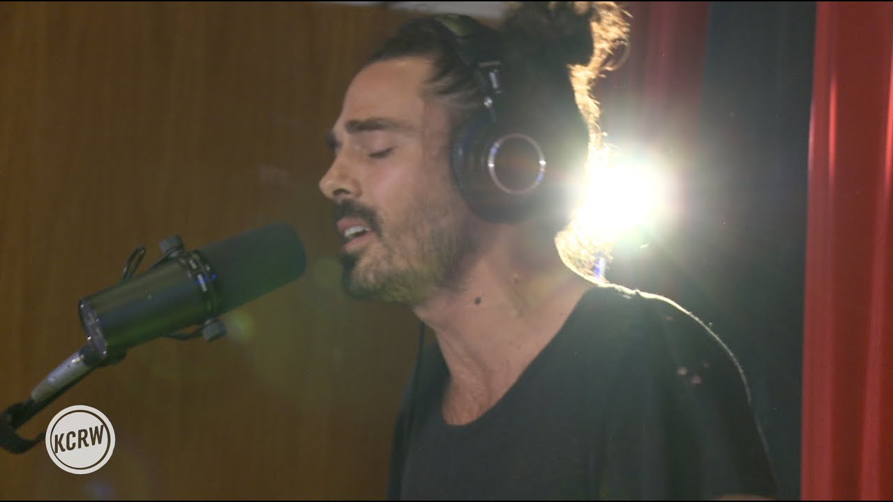 Local Natives performing 
