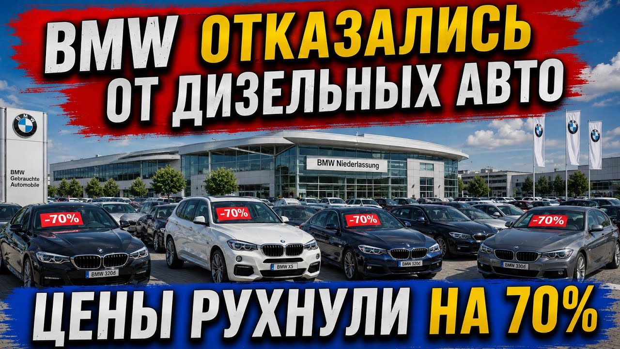 ⛔️ Запрет Дизельных Авто в Германии !!! BMW ПРИНЯЛИ РЕШЕНИЕ 🇩🇪