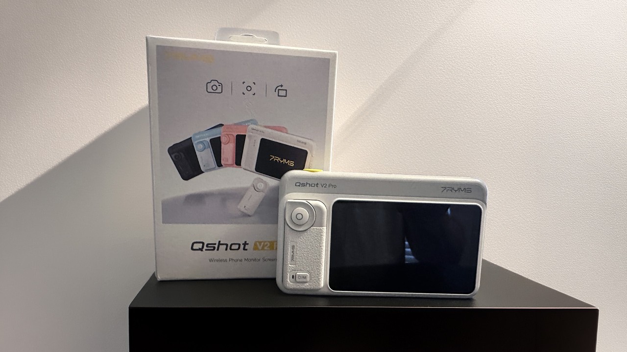 7RYMS Qshot V2 PRO Wireless Selfie Monitor review