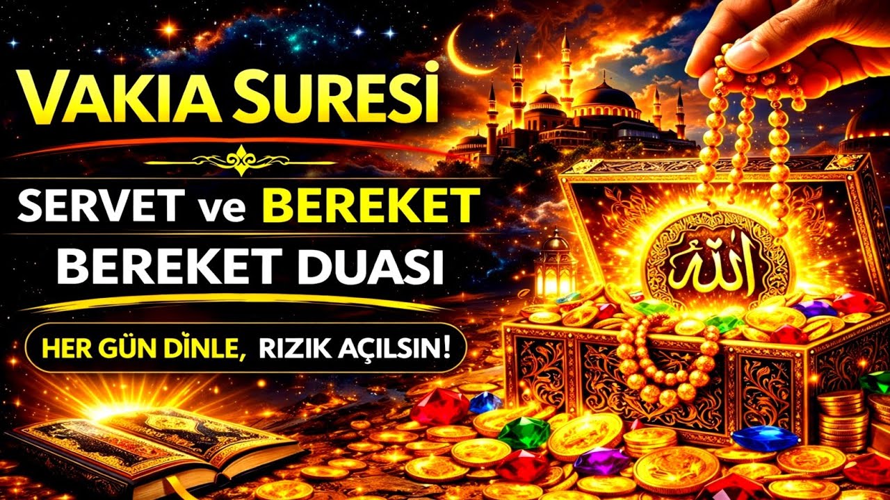 Her Gün Oku! Beklenmedik Şekilde Rızık Kapıları Açılıyor | Vakia Suresi