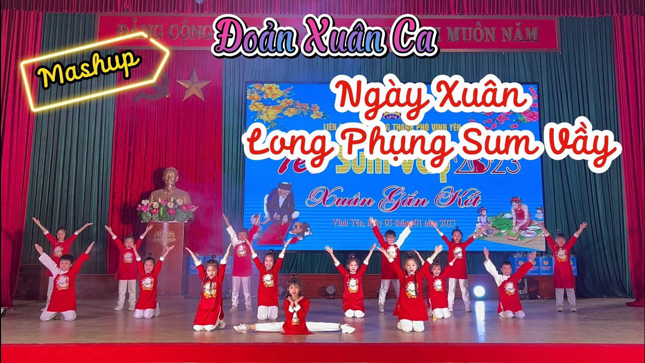 Mashup ĐOẢN XUÂN CA & NGÀY XUÂN LONG PHỤNG SUM VẦY | TH Liên Bảo - VY| Biểu diễn tại HT Thành phố VY