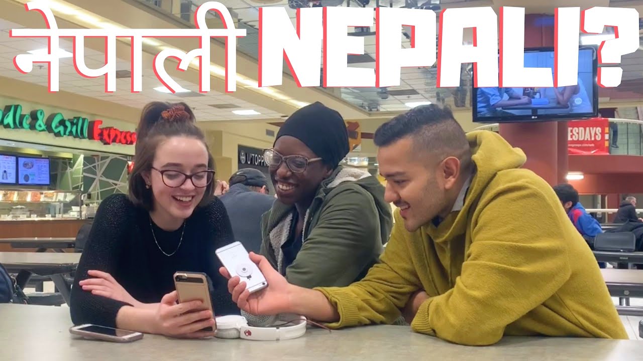 FOREIGNERS REACT TO NEPALI LANGUAGE | SHOCKING RESULTS !