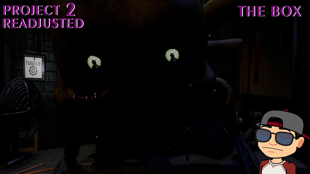 THE MYSTERIOUS BOX | ALL THE PLUSHIES AND CONTENTS | PROJECT READJUSTED 2 | FNAF FAN GAME 2019 |
