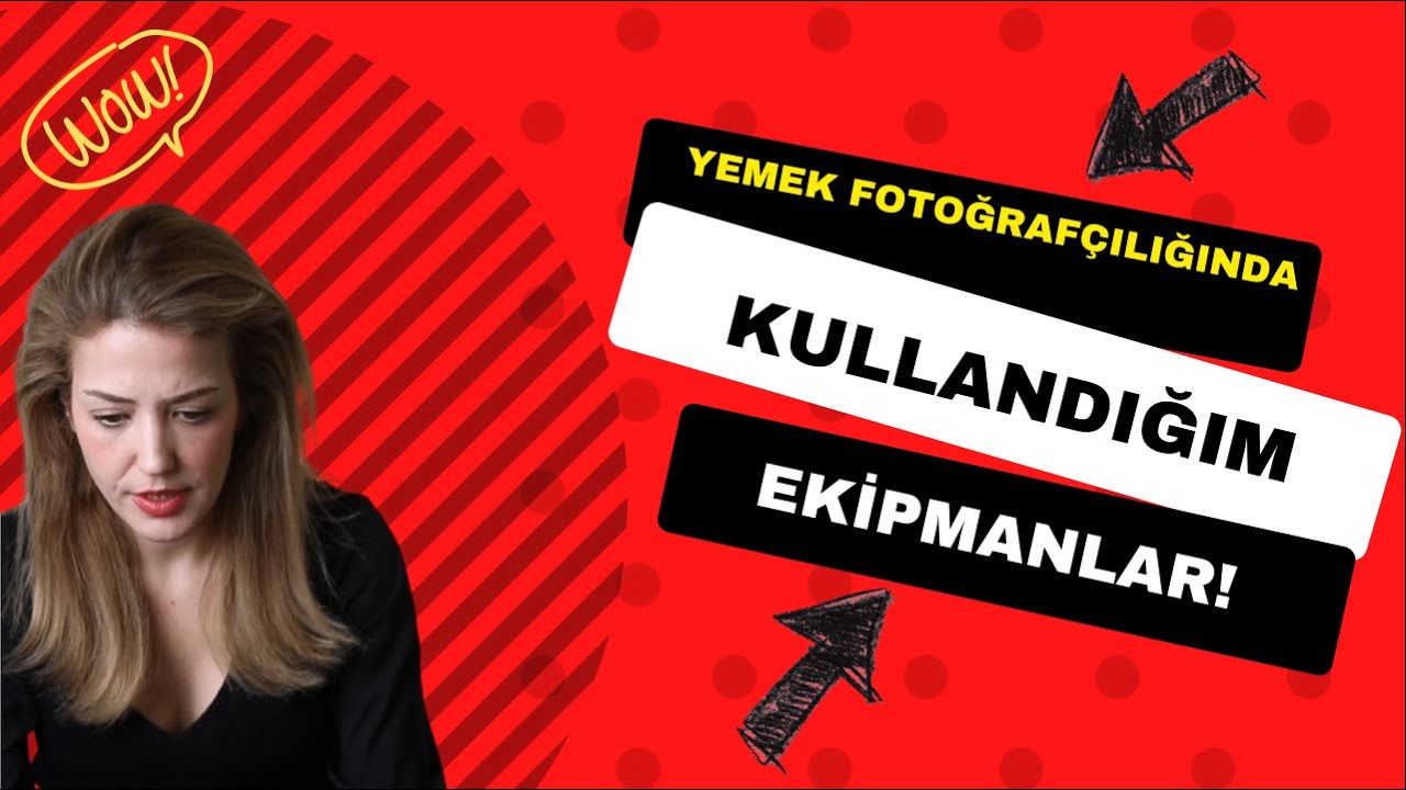 Aslı Güvenç - Yemek Fotoğrafçılığında Kullandığım Temel Ekipmanlar