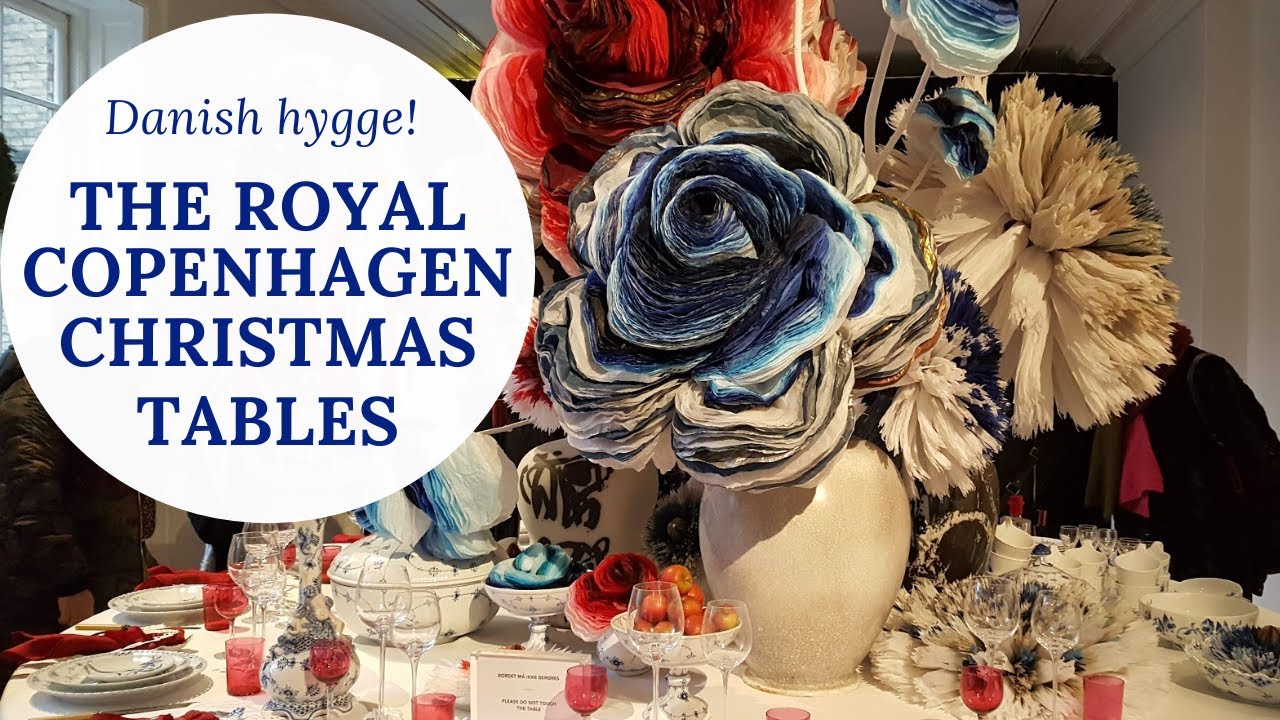 The Royal Copenhagen Christmas Tables and hygge lunch with a friend!