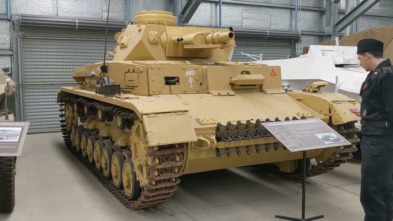 Pz.Kpfw IV Ausf.E at AusArmourFest 2022. German Tank.