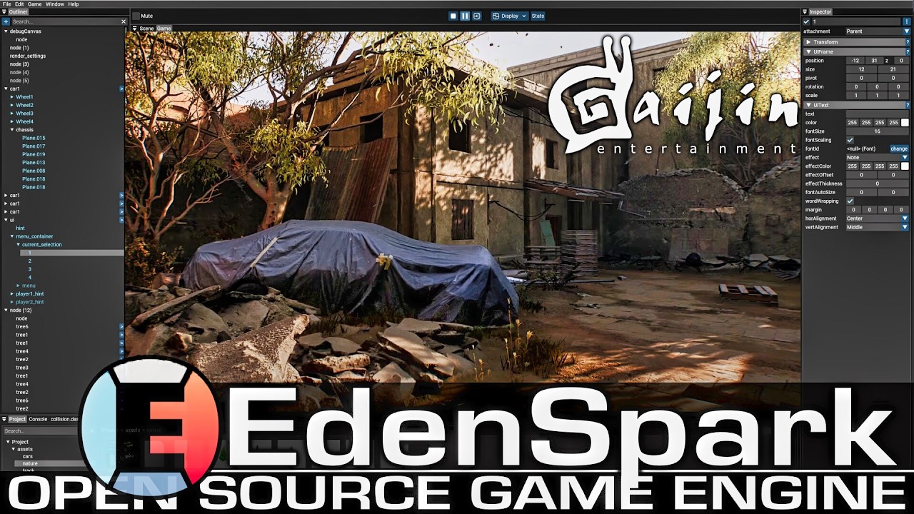 New EdenSpark Game Engine by Gaijin Entertainment