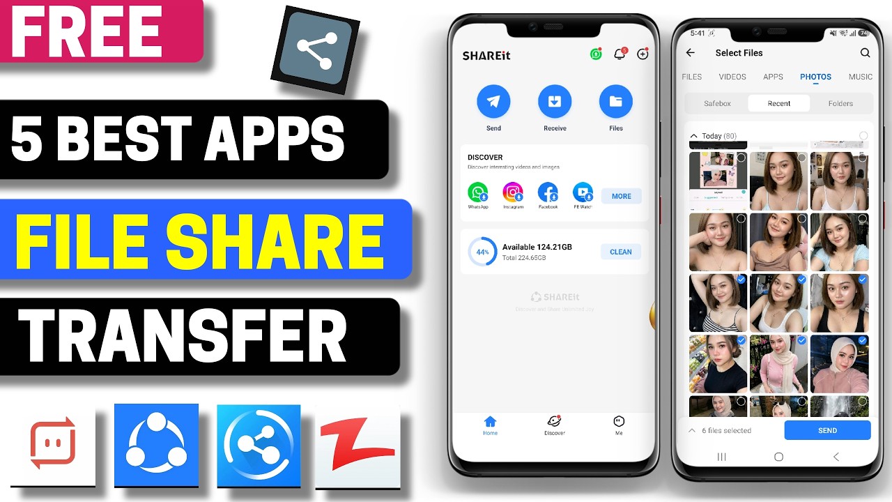 5 Best Free File Transfer Apps for Android 2026