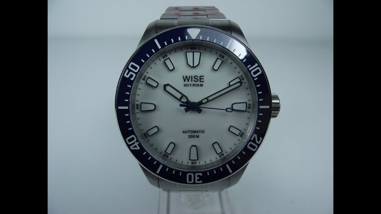 Wise Hitman HIT66-3R Full Lume Special Edition 4K Watch Review