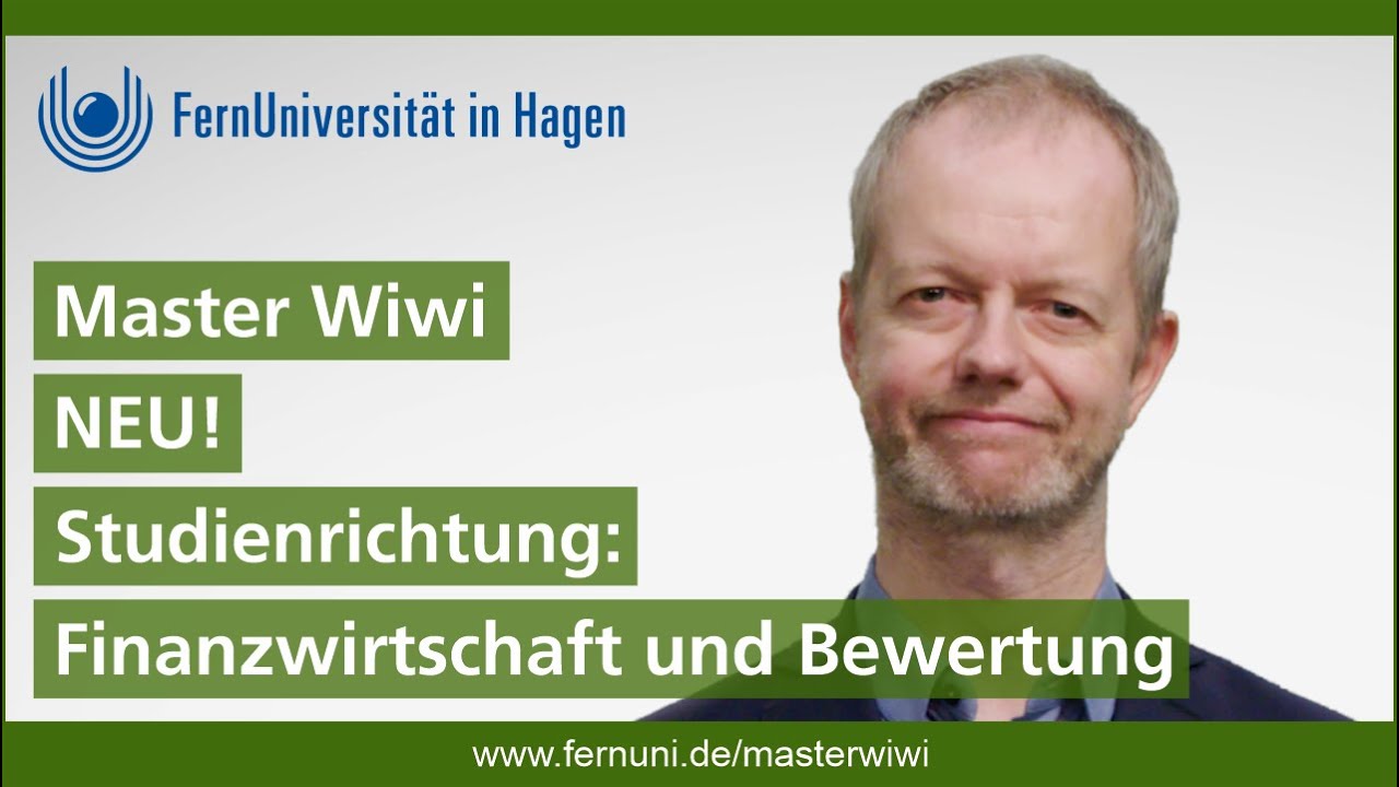Finanzwirtschaft und Bewertung im Master Wirtschaftswissenschaft: Fünf Fragen an Prof. Dr. R. Baule