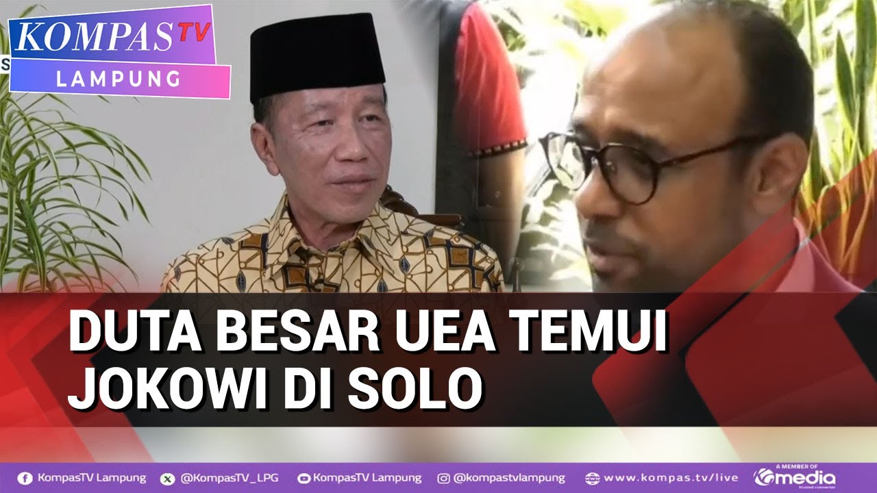 Duta Besar UEA Uni Emirat Arab Temui Jokowi di Solo,Ingin Beri Penghormatan ke Sahabat