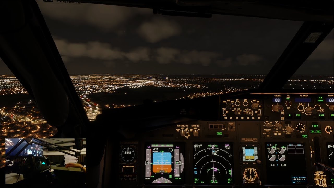 Boeing 737 MSFS 2024 | Goiania ✈︎ Brasília | Pilot Cockpit View