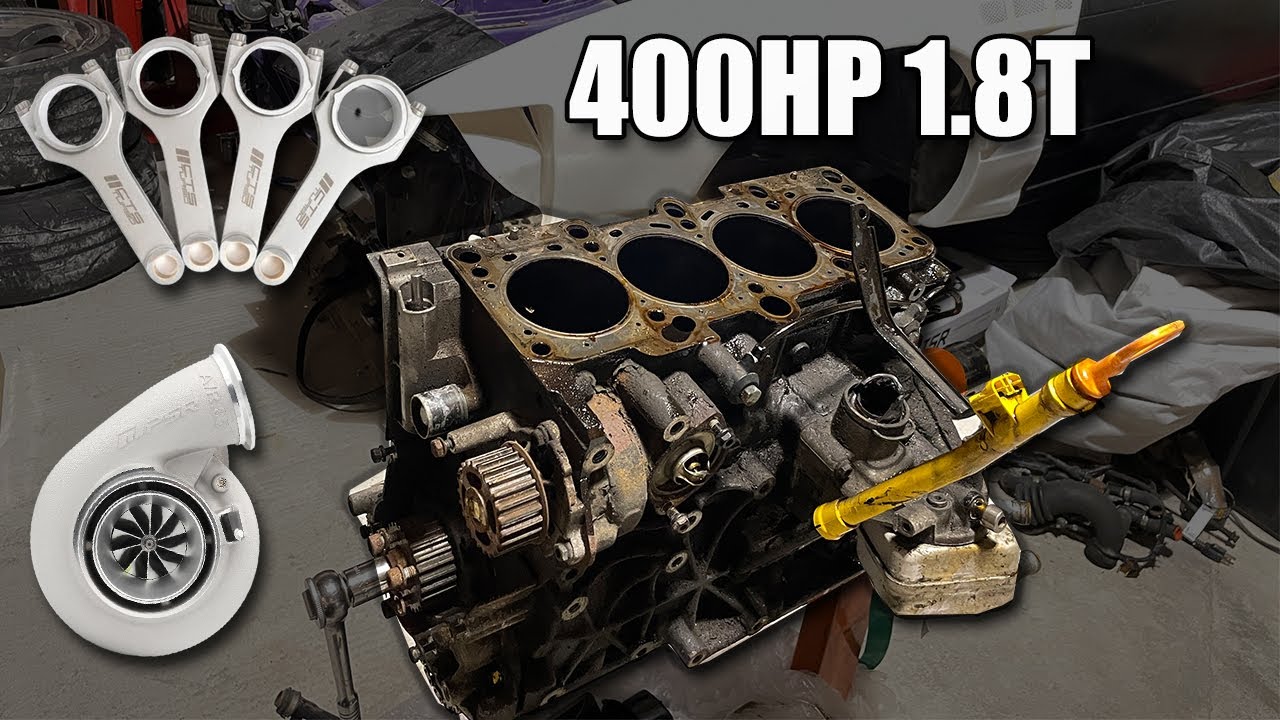 S13 1.8T Engine Teardown - Budget 400HP Build