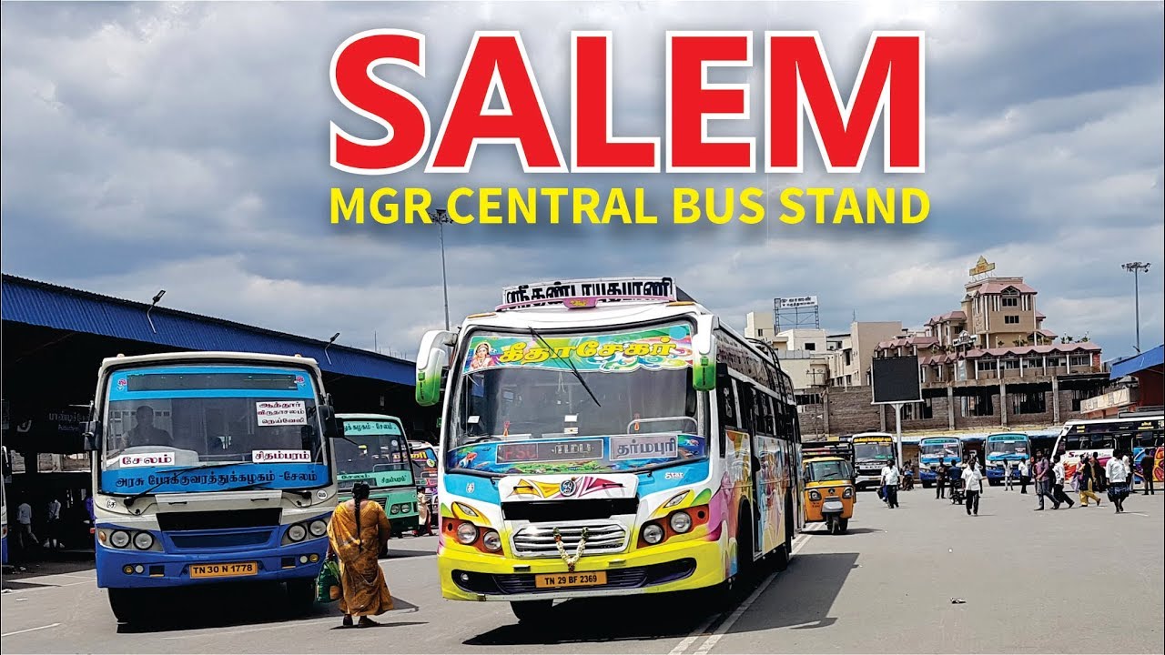 Dr. MGR Central Bus Station Salem After Renovation | Tamil Nadu
