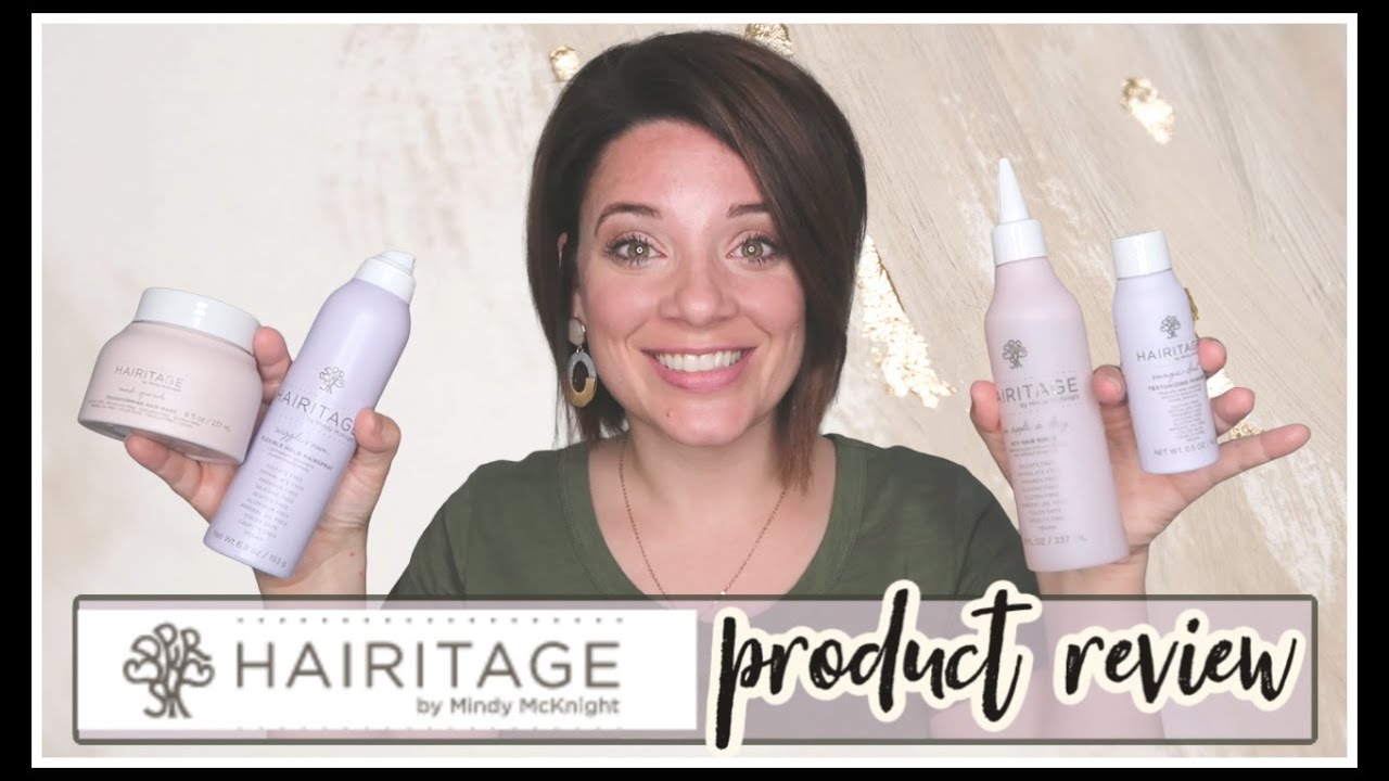 Hairitage Hair Product Review! #MindyMcKnight #Hairitage