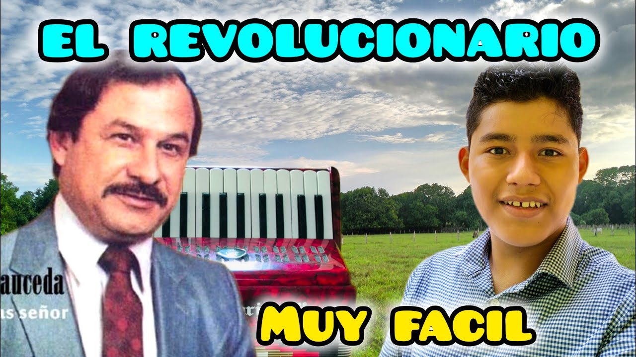 TUTORIAL EL REVOLUCIONARIO- TONY SAUCEDA!!!EN ACORDEON DE TECLAS!!!👍🪗😱💫