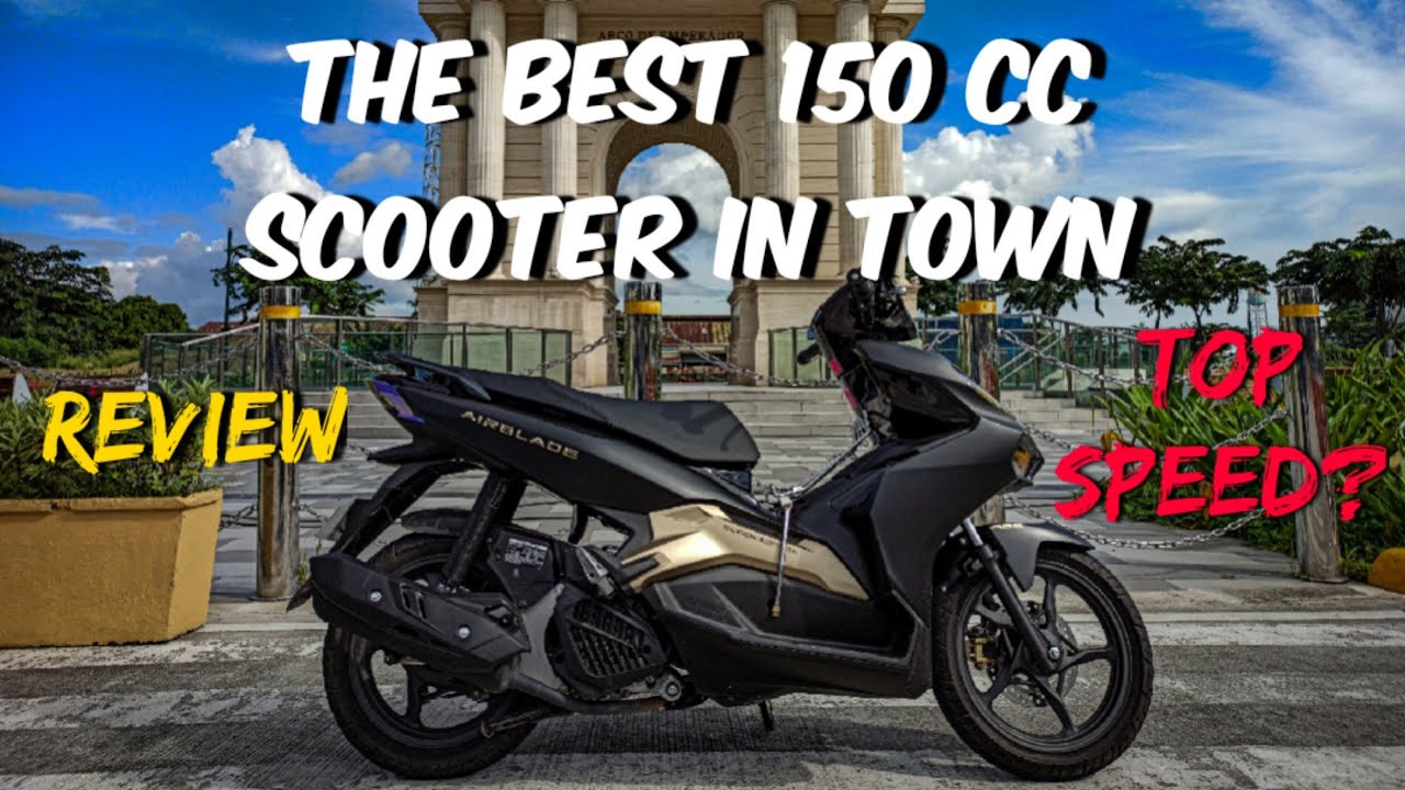 HONDA AIRBLADE 150 REVIEW | BEST 150 cc scooter? | AIRBLADE 150 TOP SPEED in 500 meters