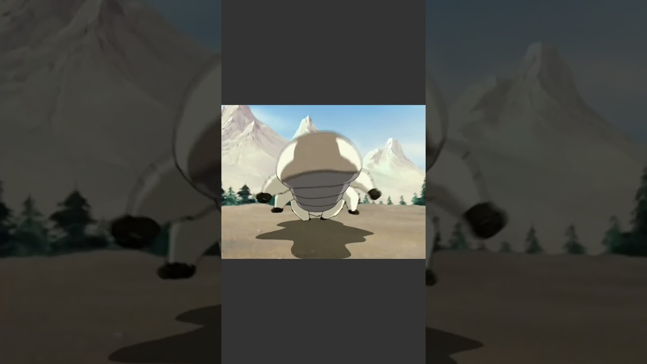 Appa the flying bison | Adorable 10-sec Moment  | ATLA #avatarthelastairbender