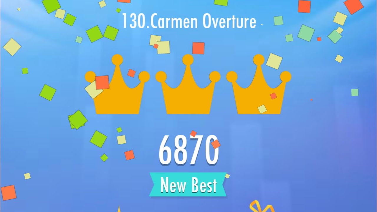 Carmen Overture - 6870 score ~ LEGENDARY WOLRD RECORD!