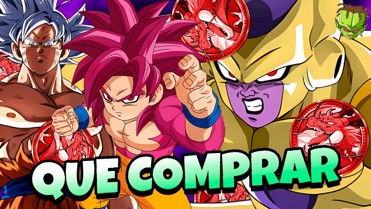 COMPRAR a GOKU SSJ4 MINI? ULTRA INSTINTO SUPER EZA? O GOLDEN FRIEZA? QUE COMPRAR con MONEDAS ROJAS