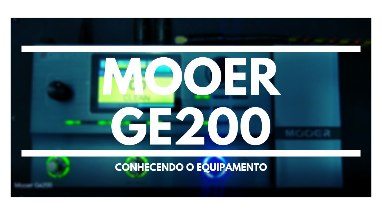 Mooer GE200 || INCRÍVEL o que essa pedaleira faz || Mateuzinhu