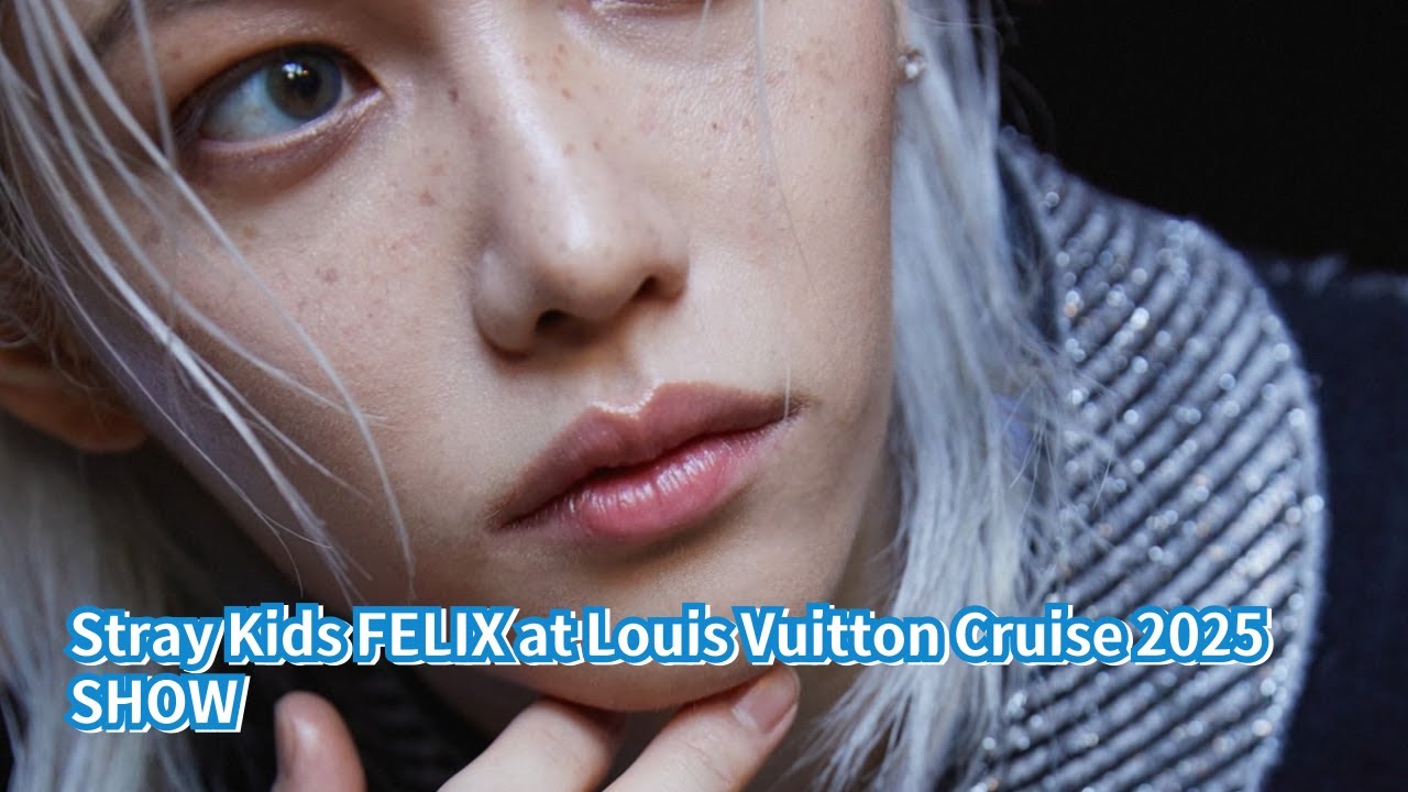 Stray Kids FELIX at Louis Vuitton Cruise 2025 SHOW
