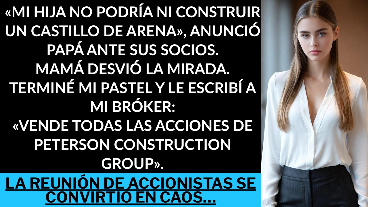 Mi papá me llamó fracasada en el cumpleaños de mamá… y luego su empresa perdió 8.3 millones.