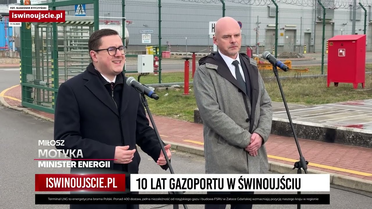 10 lat gazoportu w Świnoujściu